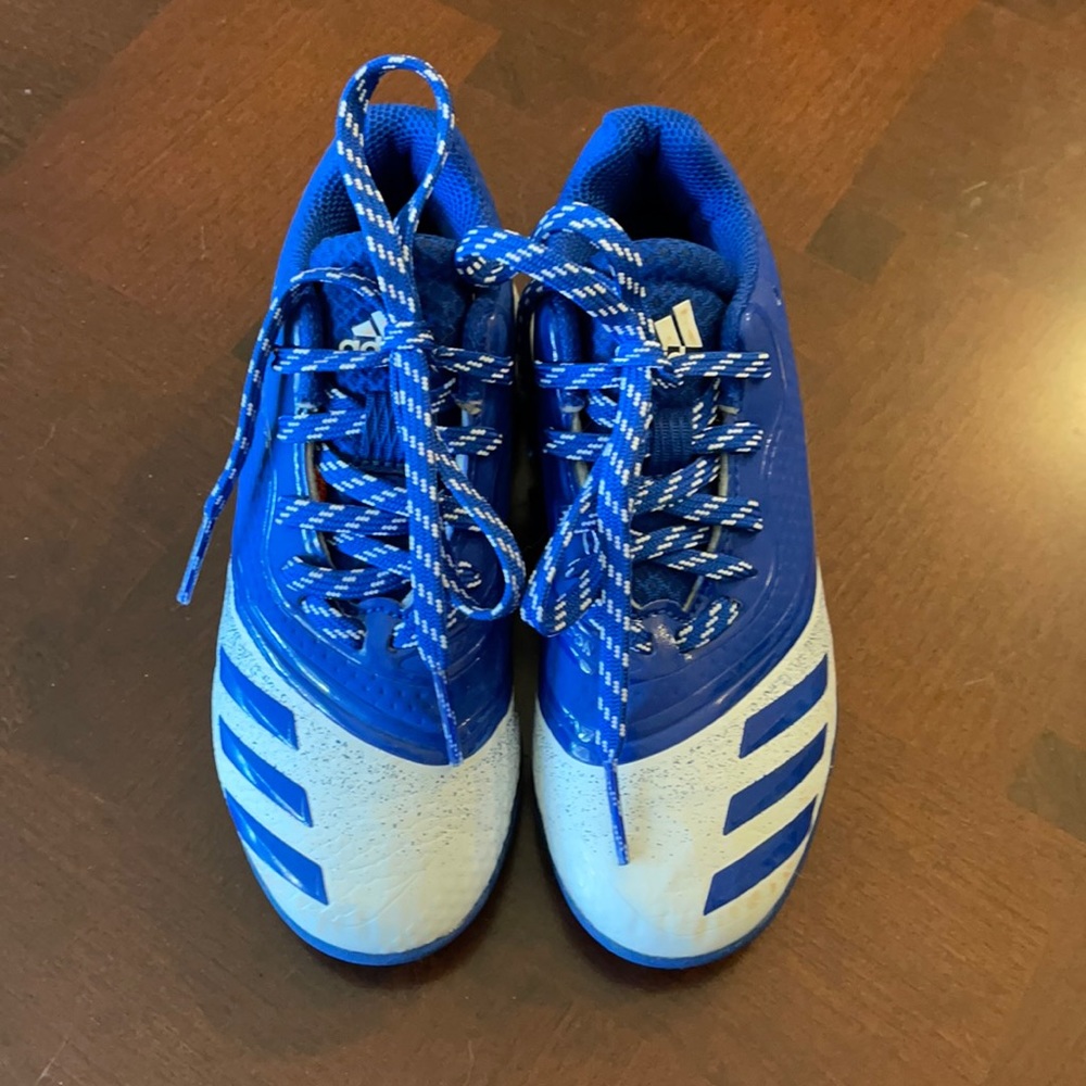 Used Adidas boys baseball cleats
